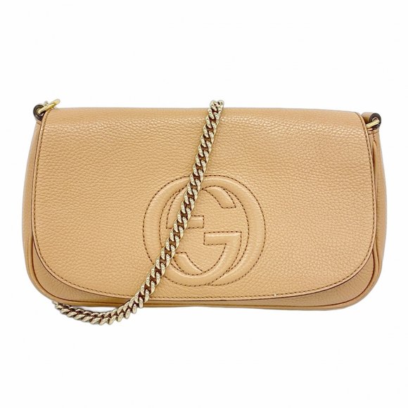 Gucci Soho Brown Leather shoulder - Picture 1 of 10